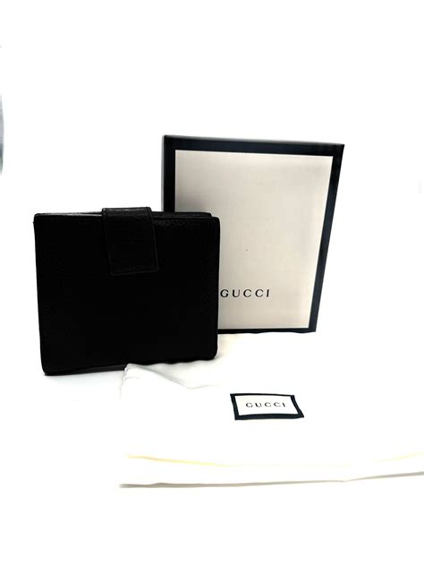 cartera gucci negra|cartera gucci original.